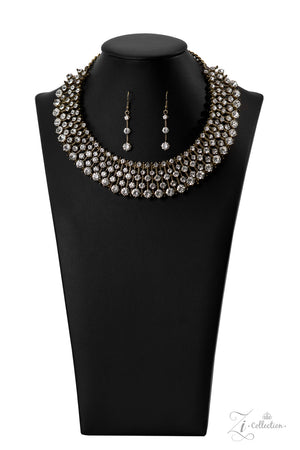 Undeniable brass paparazzi Zi Collection Necklace