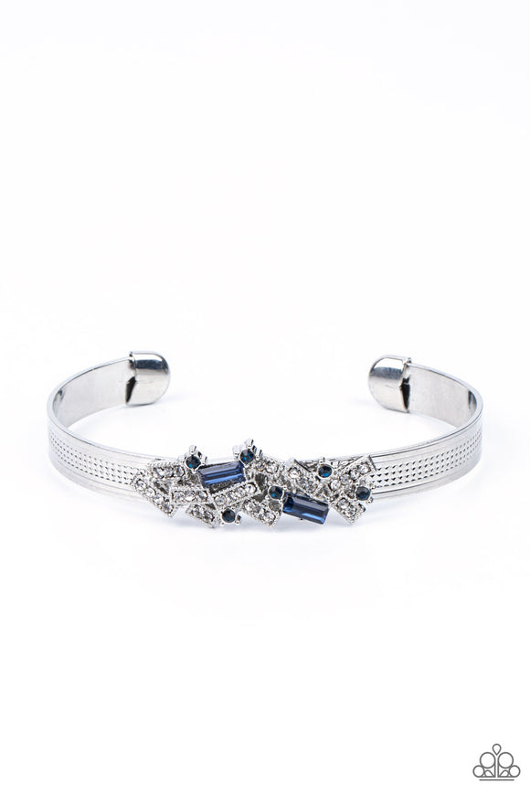 A Chic Clique Blue Paparazzi Bracelet All Eyes On U Jewelry