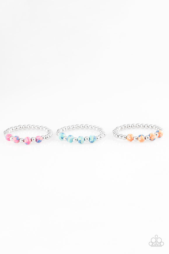 Startlet Shimmer Multicolored Bracelets - Paparazzi Accessories