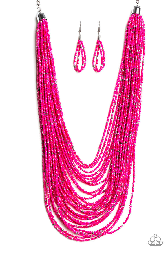Rio Rainforest Pink Paparazzi Necklace