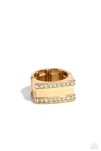 Victory - Gold Paparazzi Ring