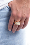 Victory - Gold Paparazzi Ring