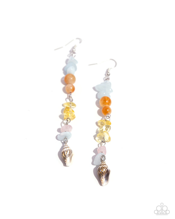 Game of STONES - Multicolor Paparazzi Earrings