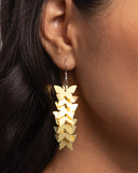 Aerial Ambiance - Yellow Paparazzi Earrings