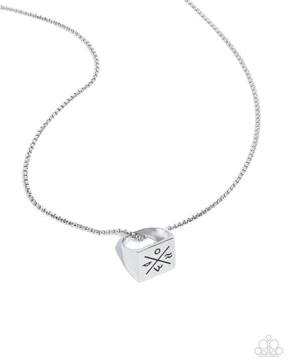 City Chase - Silver Paparazzi Necklace