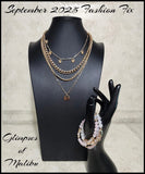 Glimpses of Malibu Gd Paparazzi Fashion Fix Set-September 2025