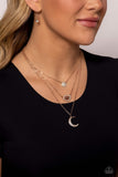 Lunar Lineup - Rose Gold Paparazzi Necklace All Eyes On U Jewelry