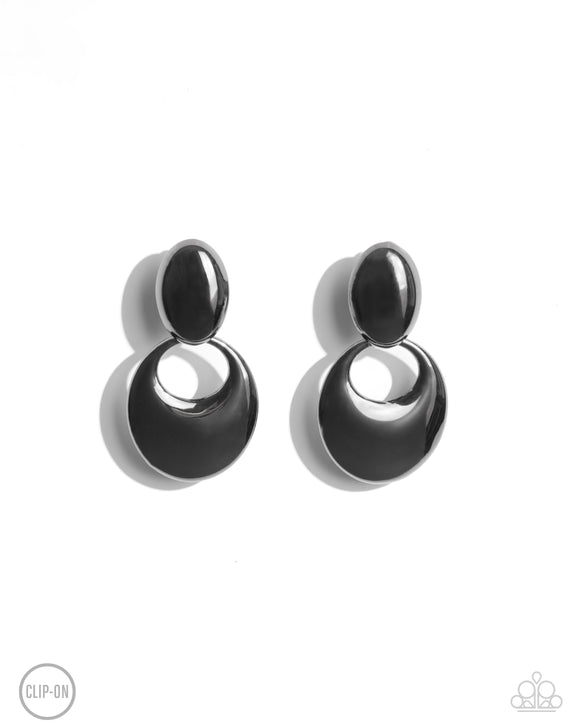 Urban Artistry - Black Paparazzi Earrings