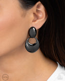 Urban Artistry - Black Paparazzi Earrings