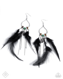 Living On The Wild Side Multicolor Paparazzi Earrings