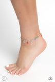 Smiley Sensation Multicolor Paparazzi Anklet