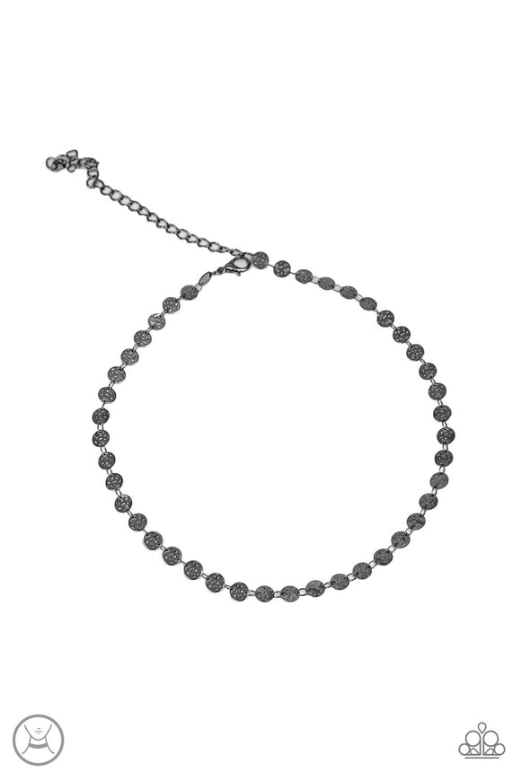 Summer Spotlight Black Necklace- Paparazzi Accessories