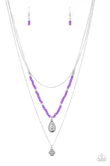 Mild Wild Purple Paparazzi Necklace All Eyes On U Jewelry Store