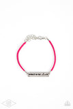 Have Faith - Pink Paparazzi Bracelet All Eyes On U Jewelry