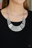 Ready To Pounce Silver Paparazzi Necklace