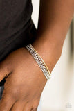 Industrial Icon Silver Paparazzi Bracelet All Eyes On U Jewelry Store