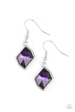 
Paparazzi Earrings-Glow It Up - Purple All Eyes On U Jewelry
