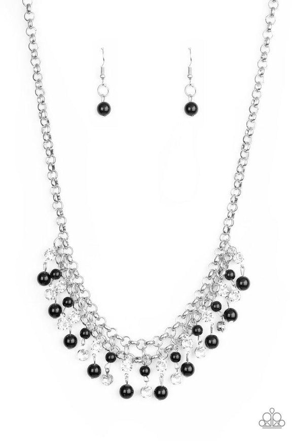 You May Kiss The Bride Black Paparazzi Necklace All Eyes On U Jewelry 