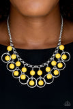 Really Rococo Yellow Paparazzi Necklace