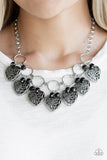 Very Valentine Black Paparazzi Necklace All Eyes On U Jewelry Store