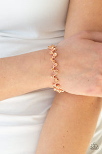 Starlit Stunner Copper Paparazzi Bracelet
