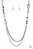 Modern Girl Glam - Black Paparazzi Necklace All Eyes On U Jewelry