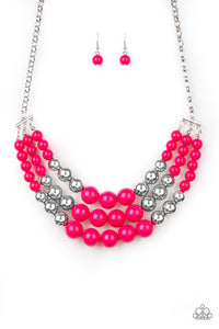 Dream Pop Pink Necklace - Paparazzi Accessories
