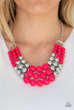 Dream Pop Pink Necklace - Paparazzi Accessories