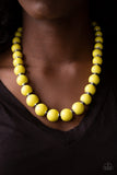 Everyday Eye Candy Yellow Paparazzi Necklace