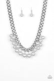 Get Off My Runway Silver Paparazzi Necklace All Eyes On U Jewelry