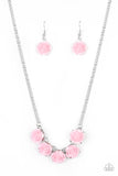Garden Party Posh Pink Paparazzi Necklace All Eyes On U Jewelry