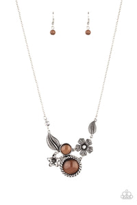 Exquisitely Eden Brown Paparazzi Necklace All Eyes On U Jewelry Store