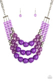 Forbidden Fruit Purple Paparazzi Necklace All Eyes On U Jewelry Store