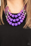 Forbidden Fruit Purple Paparazzi Necklace All Eyes On U Jewelry Store