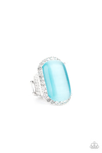 Thank Your LUXE -y Stars Blue Paparazzi Ring All Eyes On U Jewelry 