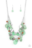 Spring Goddess Green Paparazzi Necklace All Eyes On U Jewelry Store