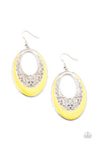 Orchard Bliss Yellow Paparazzi Earring All Eyes On U Jewelry