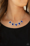 Next Level Luster Blue Paparazzi Necklace All Eyes On U Jewelry Store