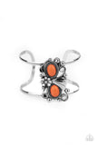 Mojave Flower Girl Orange Paparazzi Bracelet All Eyes On U Jewelry 