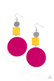Modern Materials Multicolor Paparazzi Earrings All Eyes On U Jewelry 