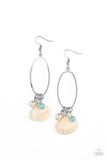 This Too SHELL Pass Blue Paparazzi Earrings All Eyes On U Jewelry