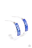 Bursting With Brilliance Blue Paparazzi Earrings All Eyes On U Jewelry
