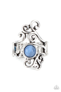Glimmering Grapevines Blue Paparazzi Ring All Eyes On U Jewelry Store 