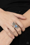 Glimmering Grapevines Blue Paparazzi Ring All Eyes On U Jewelry Store 