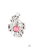 Glimmering Grapevine Pink Paparazzi Ring All Eyes On U Jewelry Store