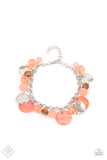 Springtime Springs Orange Paparazzi Bracelet All Eyes On U Jewelry