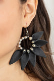 Flower Child Fever Black Paparazzi Earrings All Eyes On U Jewelry