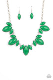 Viva La Vacation Green Paparazzi Necklace All Eyes On U Jewelry Store