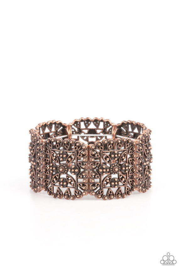 Enchanted Bineyards Copper Paparazzi Bracelet