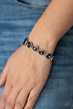 Lustrous Luminosity Purple Paparazzi Bracelet All Eyes On U Jewelry 